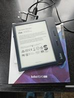 Kobo Libra H2O E-reader - Zwart, Computers en Software, E-readers, Gebruikt, Kobo, Ophalen of Verzenden, 7 inch