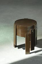 Space age bijzettafels, Huis en Inrichting, Minder dan 55 cm, Gebruikt, Rond, Ophalen