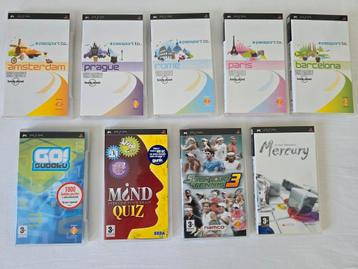 Diverse games voor de Sony psp beschikbaar voor biedingen