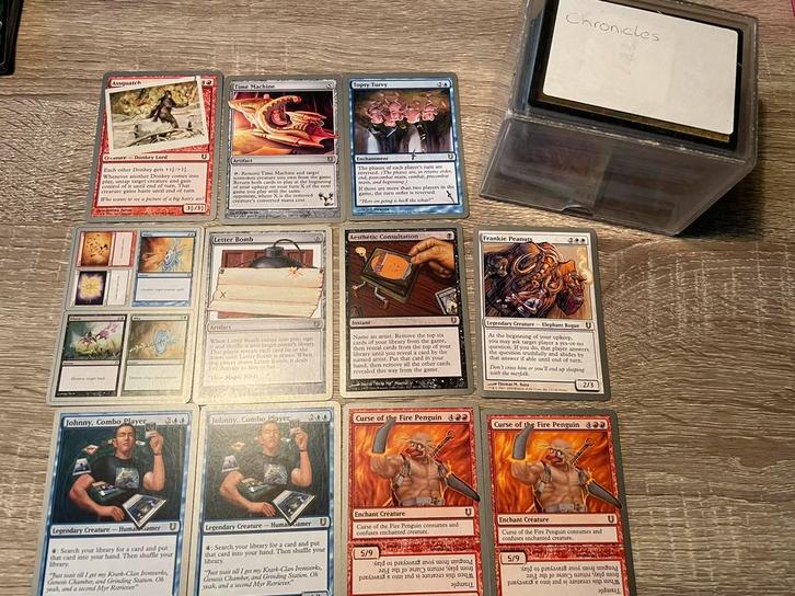 Magic Fun kaarten (Unglued, Unhinged en Unstable), Hobby en Vrije tijd, Verzamelkaartspellen | Magic the Gathering, Ophalen of Verzenden