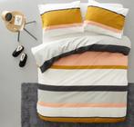 2-persoons dekbedovertrek katoen, nieuw in verpakking, Wit, Dekbedovertrek, Ophalen of Verzenden, Nieuw