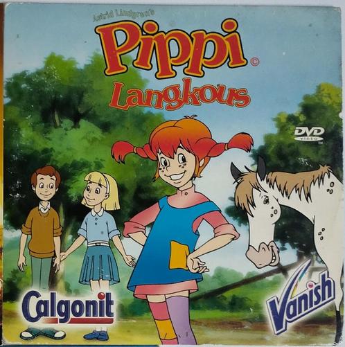 DVD Pippi Langkous (AL, 1994 nederlandstalig) 3 verhalen, Cd's en Dvd's, Dvd's | Kinderen en Jeugd, Zo goed als nieuw, Tv fictie