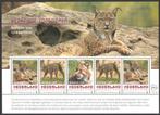 Postzegels Bedreigde zoogdieren: Iberische Lynx, Ophalen of Verzenden, Na 1940, Postfris