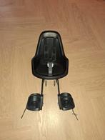 Bobike Mini One Fietsstoeltje + Windscherm, Ophalen, Voetsteuntjes, Voorzitje, Zo goed als nieuw