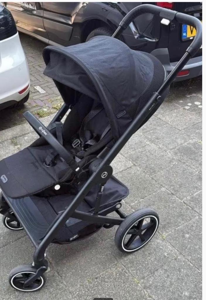 Cybex balios, Kinderen en Baby's, Kinderwagens en Combinaties, Zo goed als nieuw, Kinderwagen, Overige merken, Met reiswieg, Verstelbare duwstang