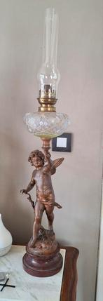 Mooie zamak olielamp, Antiek en Kunst, Antiek | Lampen, Ophalen of Verzenden