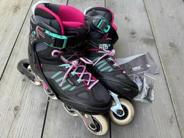 Oxelo Fit 5 verstelbare skates maat 38-41 + bescherming&tas beschikbaar voor biedingen