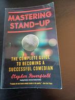 Mastering stand up comedy cabaret boek, Boeken, Humor, Ophalen of Verzenden, Zo goed als nieuw