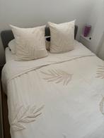 Ikea bed frame and 2 twin mattresses 160x200cm, Huis en Inrichting, Ophalen, Eenpersoons, Wit, Dekbedovertrek