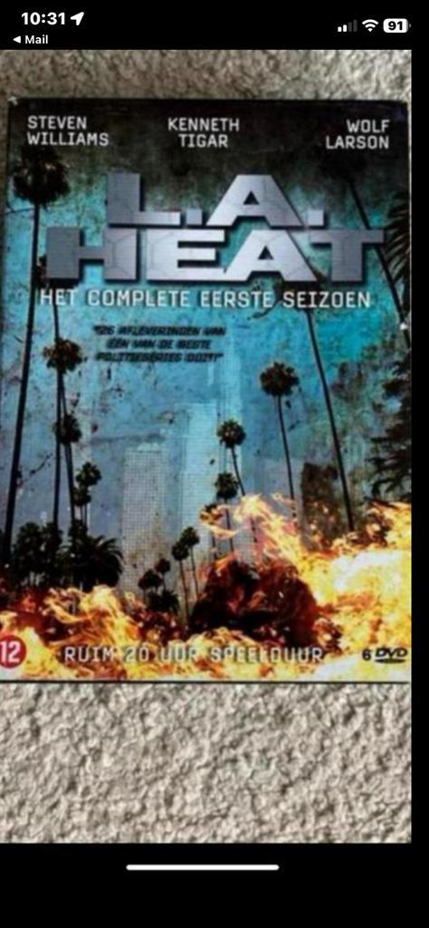 L.A. Heat - Seizoen 1 DVD Boxset, Cd's en Dvd's, Dvd's | Tv en Series, Gebruikt, Actie en Avontuur, Boxset, Vanaf 12 jaar, Ophalen of Verzenden