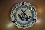 Vintage asbak Delfts Blauw Janssen Veevoeders Nederweert., Ophalen of Verzenden