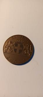 Zwolle Penning Opening Stadhuis 1976, Ophalen of Verzenden, Overige landen, Losse munt