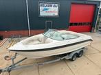 Zeer nette speedboot (regal) compleet met motor en trailer, Binnenboordmotor, Verzenden, 6 meter of meer, Zo goed als nieuw