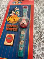 Mickey mouse horloge, Ophalen of Verzenden, Mickey Mouse, Zo goed als nieuw, Beeldje of Figuurtje