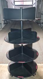 Draai carrousel zwaar metaal. Plateaus draaien afzonderlijk, Ophalen, 75 cm of meer, 100 tot 150 cm, 50 tot 100 cm