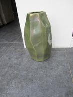 Grote vaas, 39 cm met parelmoer glazuur, Ophalen, Aardewerk of Porselein, Zo goed als nieuw, Minder dan 50 cm