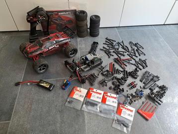 Full option Traxxas e-revo vxl 1/16  beschikbaar voor biedingen