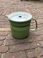 Groen emaille melkkoker, Antiek en Kunst, Antiek | Emaille, Ophalen