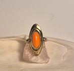 Vintage gouden ring, Gebruikt, 20 of groter, Ophalen of Verzenden, Dame of Heer