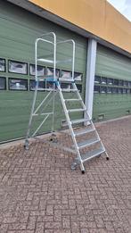 Bordestrap Platformtrap boottrap 1.92 meter Zarges, 41956, Doe-het-zelf en Verbouw, Ladders en Trappen, Ophalen, Trap, Nieuw, Industriepark 2a 9351PA Leek