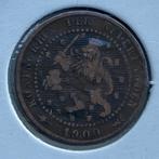1 Cent uit 1900 ( A variant met de ronde nullen ) Wilhelmina, Postzegels en Munten, Munten | Nederland, Verzenden, Koningin Wilhelmina