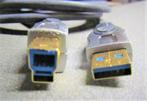 USB 3.0 kabel A naar B, 2.5 meter, High Quality, USB 3 NIEUW, Ophalen of Verzenden, Zo goed als nieuw