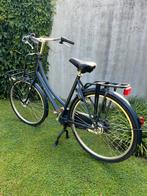 Cortina U4 Transporter damesfiets omafiets donkerblauw, Gebruikt, Versnellingen, 56 cm of meer, Ophalen