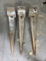 3 Paalhouderds voor douglas balken 15x15, Tuin en Terras, Palen, Balken en Planken, Ophalen of Verzenden, Gebruikt, 250 cm of meer