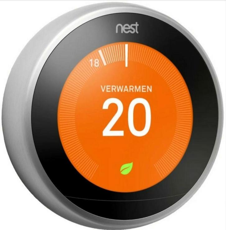 Google Nest thermostaat, Doe-het-zelf en Verbouw, Thermostaten, Zo goed als nieuw, Slimme thermostaat, Ophalen