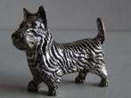 Miniatuur zilver DX3 hond westy zilveren miniaturen, Zilver, Verzenden