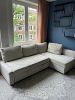 Slaapbank met opberger, Ophalen, Gebruikt, 125 tot 150 cm, Hoekbank