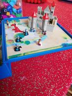 Playmobil: Miniatuur kasteel met ridders en een draak, Ophalen of Verzenden, Zo goed als nieuw, Complete set