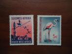 Vogels flamingo SWA 1961, mi. 301+03 postfris/ongebruikt, Ophalen of Verzenden, Postfris, Dier of Natuur