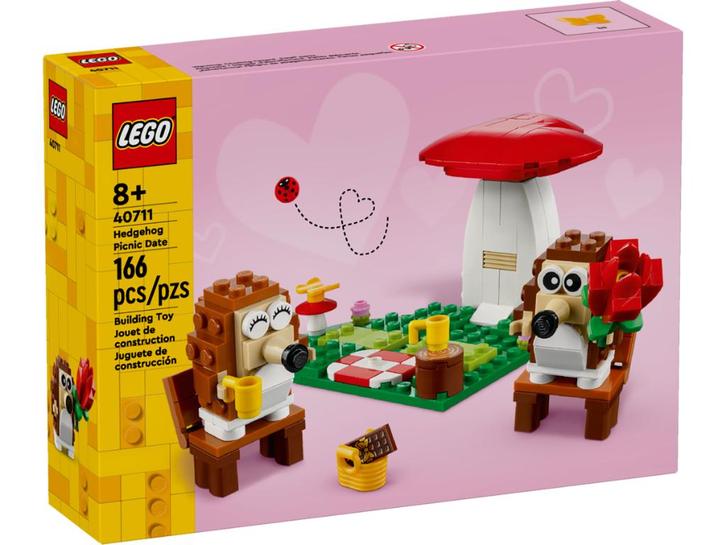 Lego 40711 Egelpicknick NIEUW, Kinderen en Baby's, Speelgoed | Duplo en Lego, Nieuw, Lego, Complete set, Ophalen of Verzenden