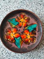Vintage Sierbord met Bloemen, Ophalen of Verzenden