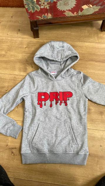 Nieuw! DRIP. sweater grijs S