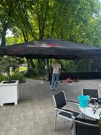 2x Bud Parasol 4x4m weinig gebruikt, Ophalen, Zo goed als nieuw