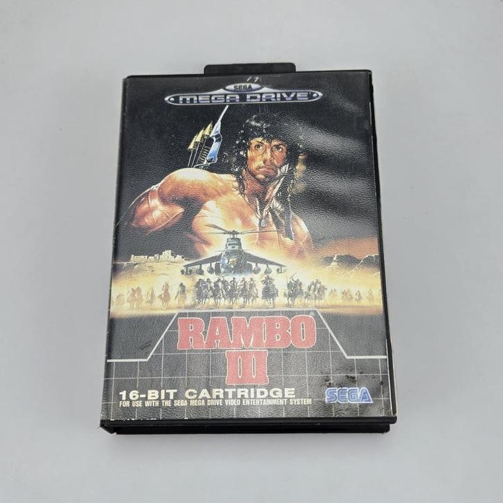 Sega Mega Drive Game: Rambo III Compleet, Spelcomputers en Games, Games | Sony PlayStation 1, Zo goed als nieuw
