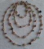 Origineel kadootje voor...., gehaakte ketting, Ophalen of Verzenden, Nieuw, Overige materialen