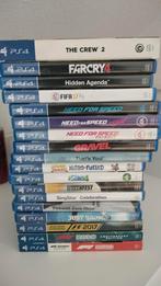 19 spellen te koop voor PlayStation 4., Vanaf 3 jaar, 1 speler, Zo goed als nieuw, Racen en Vliegen