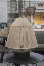 Leuke trendy tafellamp Malva touw naturel Light & Living