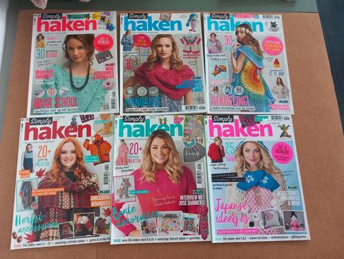 Haak tijdschriften Simply Haken, Boeken, Hobby en Vrije tijd, Zo goed als nieuw, Breien en Haken, Ophalen of Verzenden