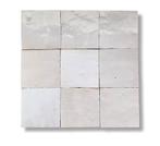 Marrokaanse Tegels Wit - Zelliges Blanc Casse 10x10 cm, Doe-het-zelf en Verbouw, Tegels, Ophalen, Nieuw, Minder dan 20 cm, Minder dan 5 m²