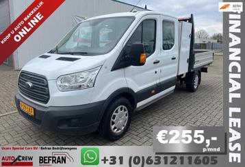 Ford Transit 350 2.0 TDCI L4H1 DC 6 Zitpl. Pick-Up - Lease 6 beschikbaar voor biedingen