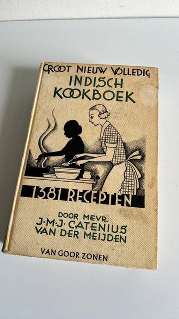 Groot Nieuw Volledig Indisch Kookboek beschikbaar voor biedingen