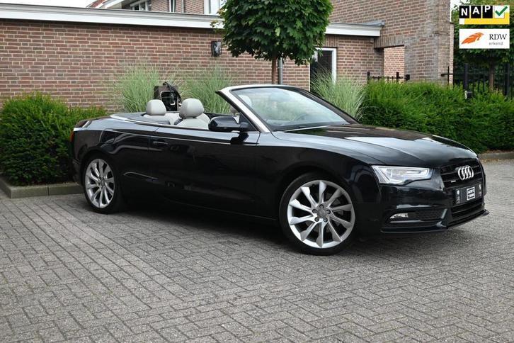 Audi A5 Cabriolet 2.0 TFSI Quattro Pro Line 211 PK Aut. Xeno, Auto's, Audi, Bedrijf, Te koop, A5, 4x4, ABS, Airbags, Airconditioning