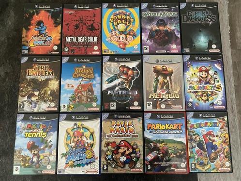 Gamecube Spellen, zie omschrijving, Spelcomputers en Games, Games | Nintendo GameCube, Zo goed als nieuw, 1 speler, Vanaf 3 jaar