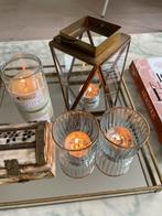 Zara home kandelaar kaars theelicht, Overige kleuren, Ophalen of Verzenden, Zo goed als nieuw, Metaal
