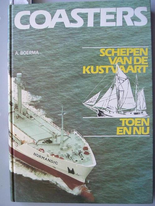 Coasters, schepen van de kustvaart toen en nu., Verzamelen, Scheepvaart, Gebruikt, Boek of Tijdschrift, Motorboot, Ophalen of Verzenden