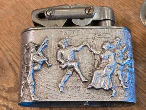 Dorgento Sire - 835 zilver - tafel aansteker - € 85,-, Verzamelen, Rookartikelen, Aanstekers en Luciferdoosjes, Zo goed als nieuw